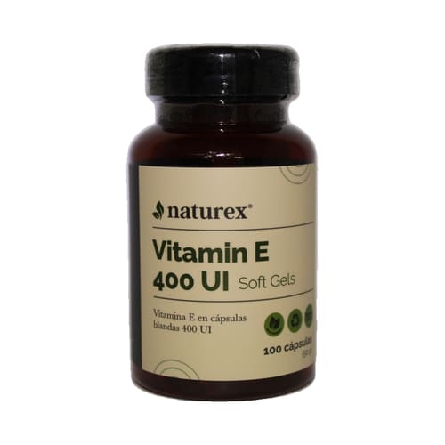 Vitamina E 400 UI 100 Capsulas - NATUREX (Vitrex E-400)