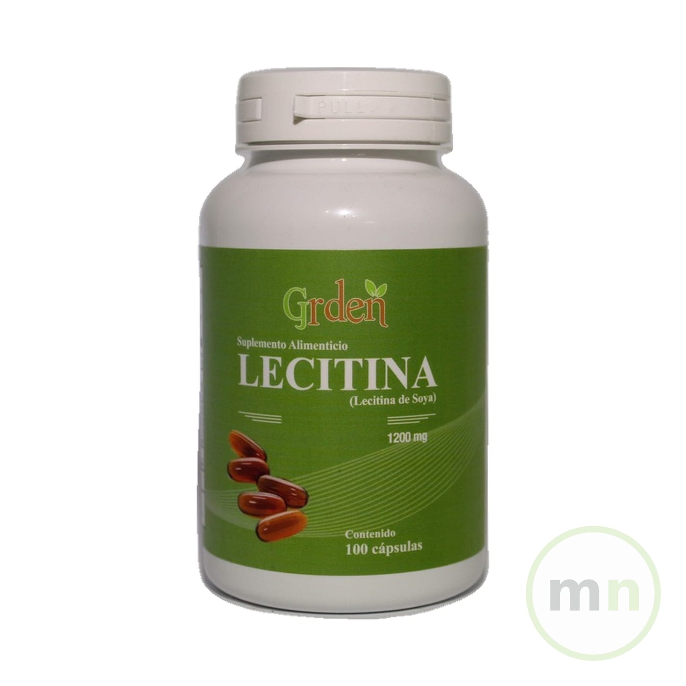 Lecitina 1200 mg 100 Softgels - Garden