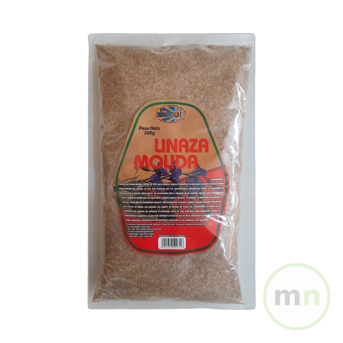 Linaza Molida 500 g — NUTRESOL