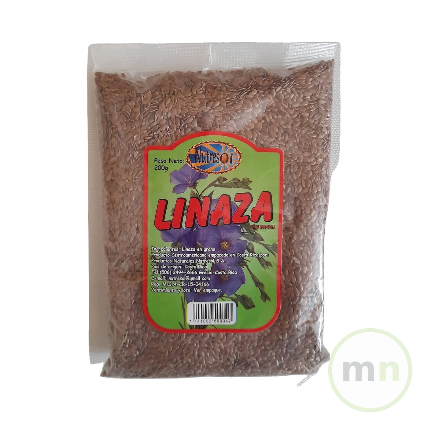 Linaza Semilla 200 g — Nutresol