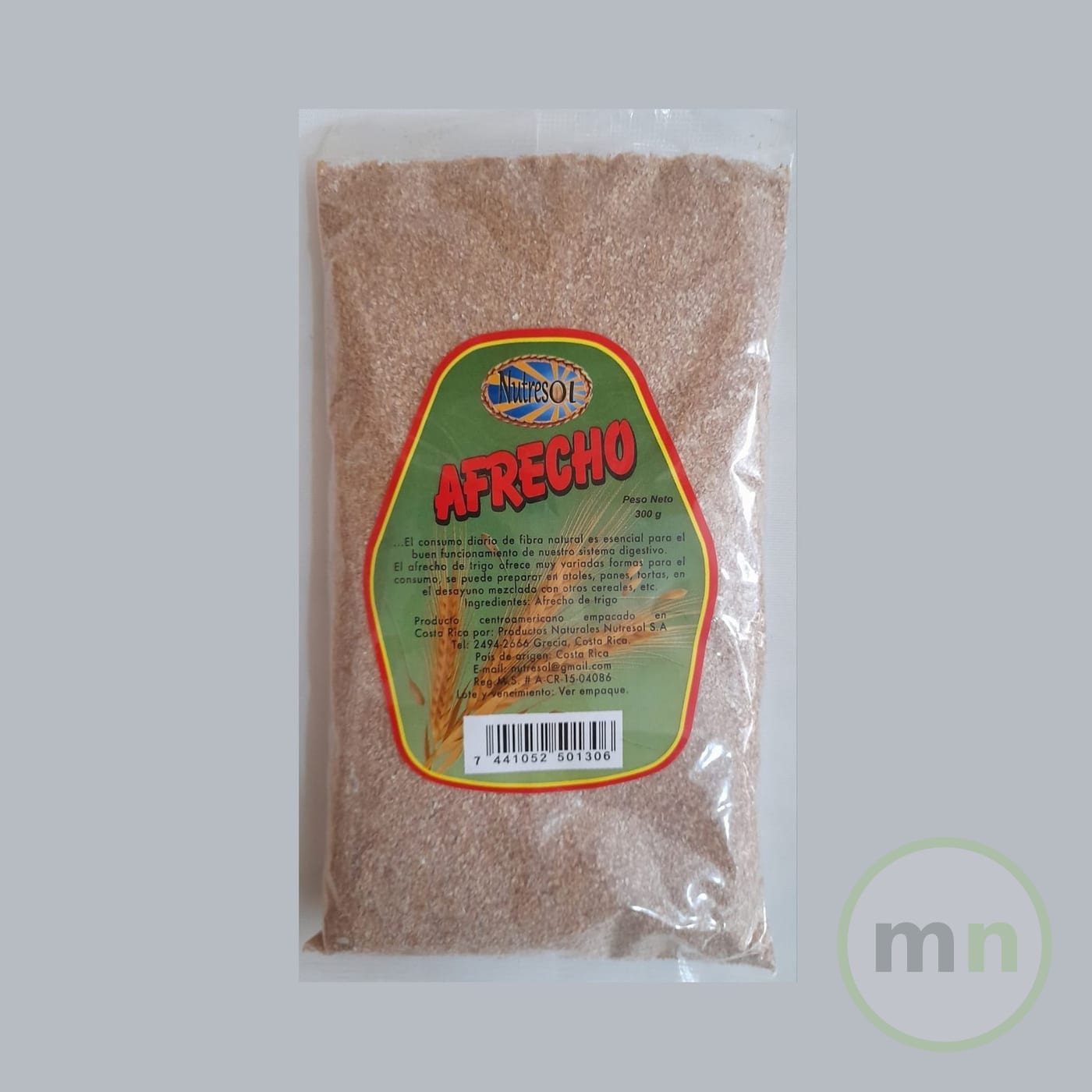 Afrecho de Trigo 300 g - Nutresol