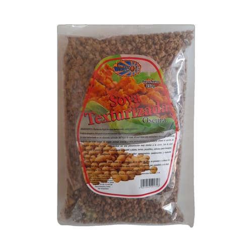 Soya Texturizada Fina Oscura 250 g — Nutresol