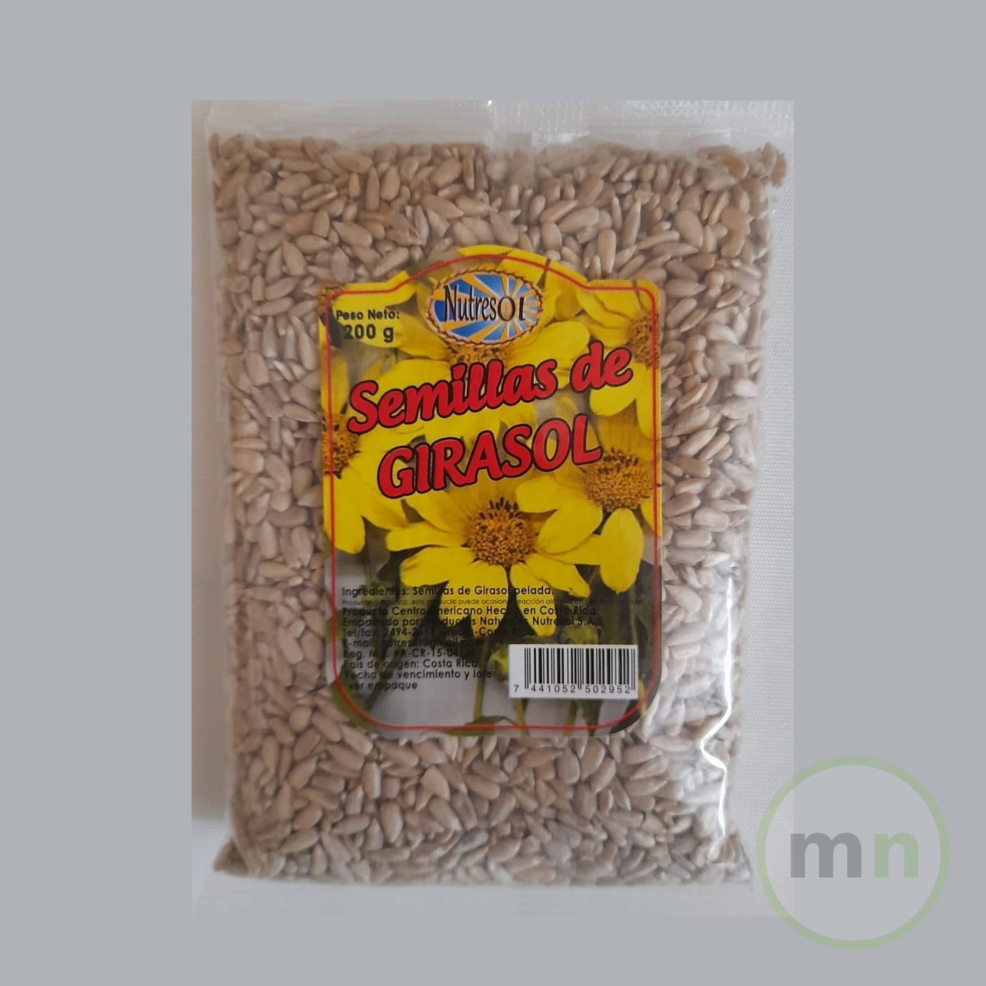 Girasol Semilla 200 g - Nutresol