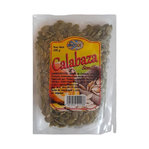 Semilla de Calabaza 200 g — Nutresol