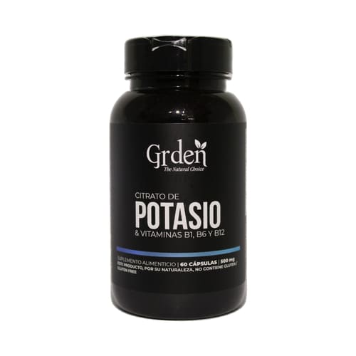 Potasio B1, B6, B12 — 60 Capsulas GARDEN