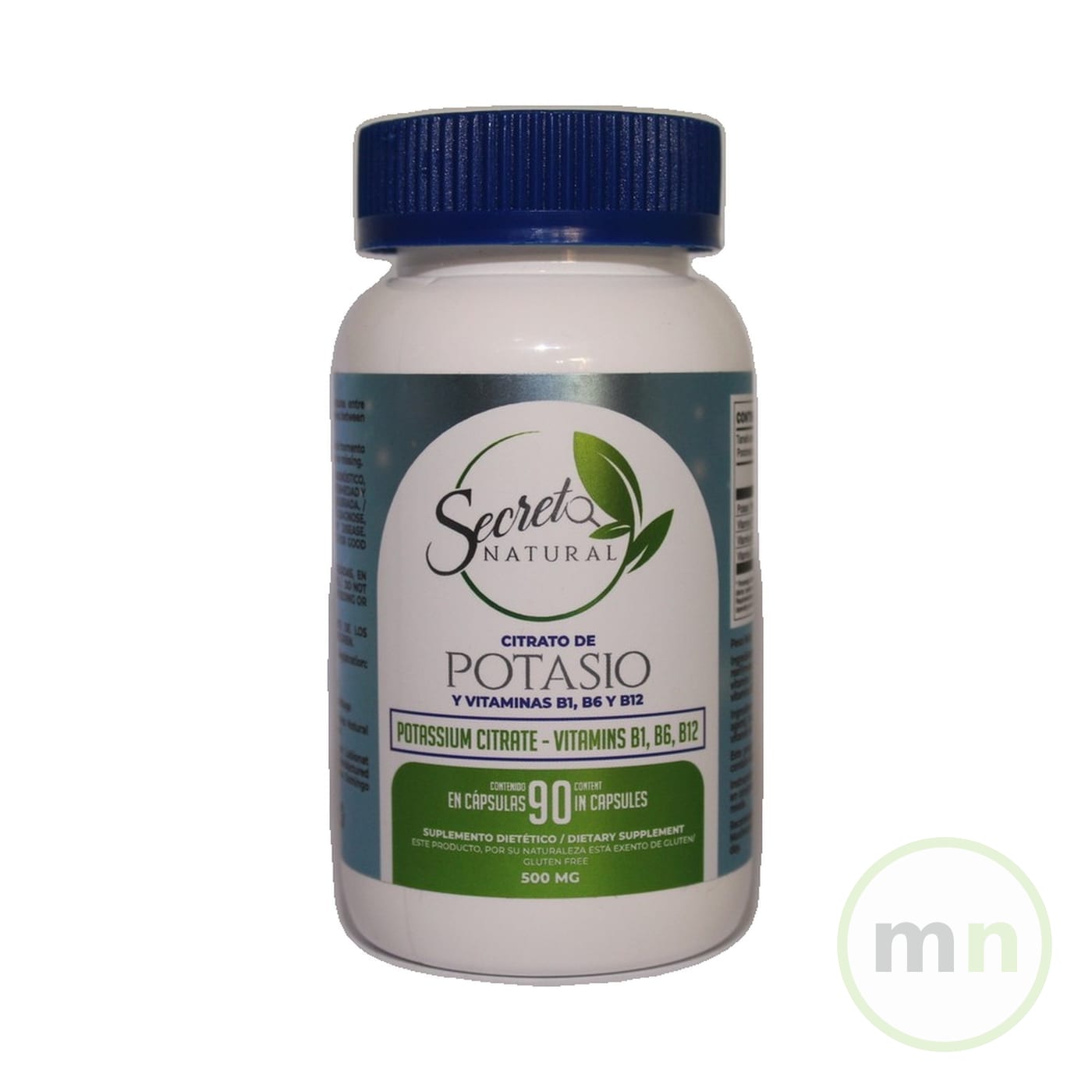 Citrato de Potasio 90 Caps — Secreto Natural