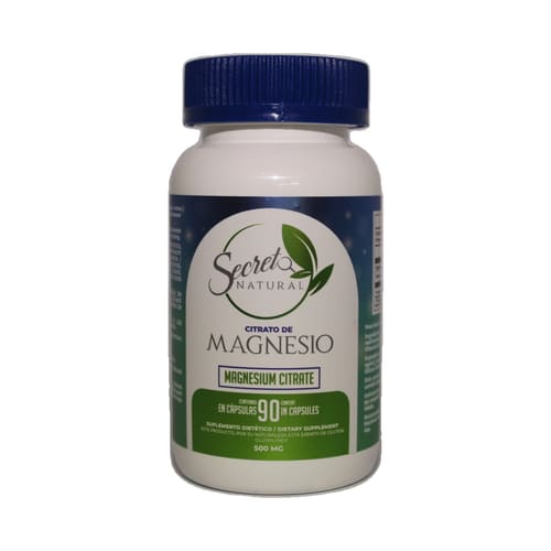 Citrato de Magnesio Secreto Natural 90 Caps