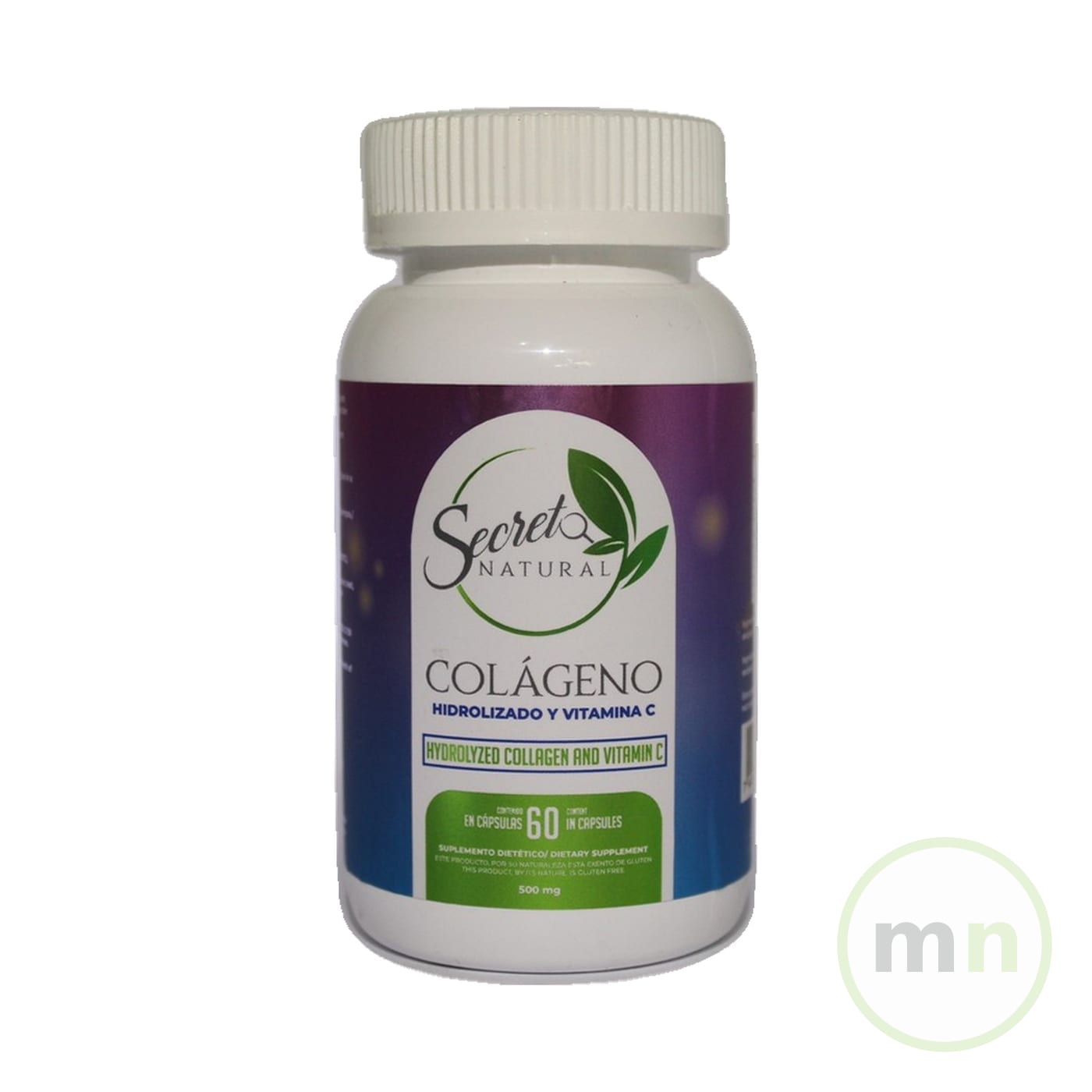 Colageno Hidrolizado con Vitamina C 60 Capsulas — Secreto Natural