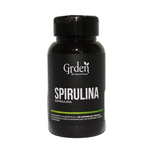 Spirulina 60 Capsulas Garden