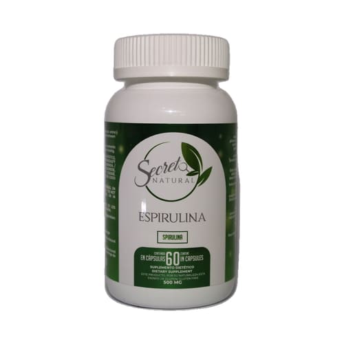 Espirulina Secreto Natural 60 Caps