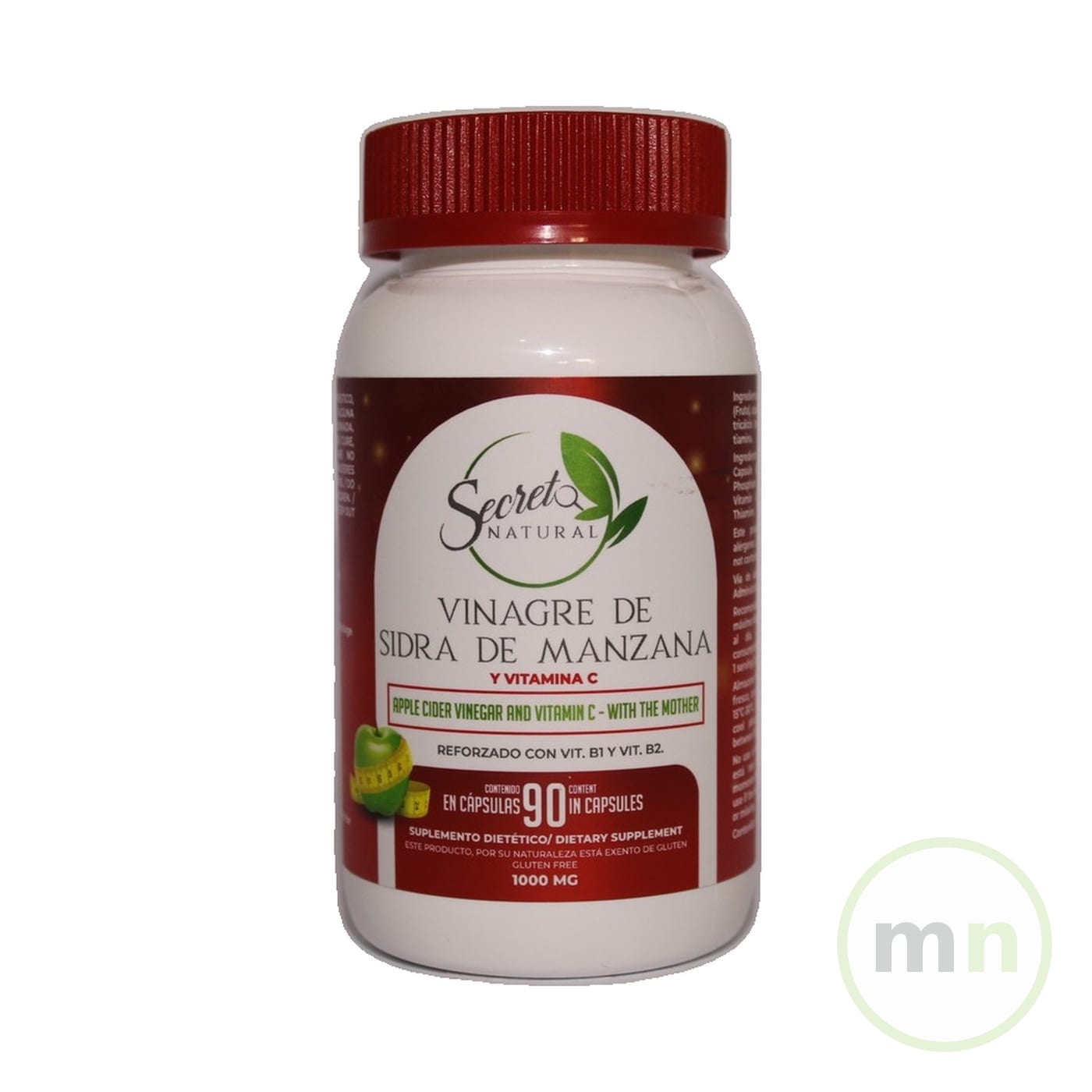 Vinagre de Manzana Secreto Natural en Capsulas