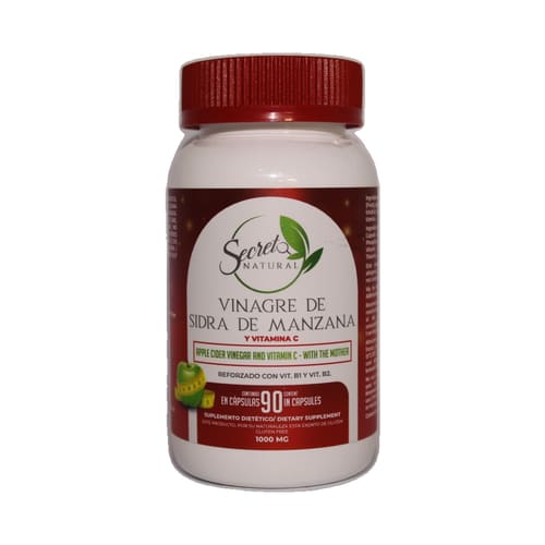 Vinagre de Manzana Secreto Natural en Capsulas