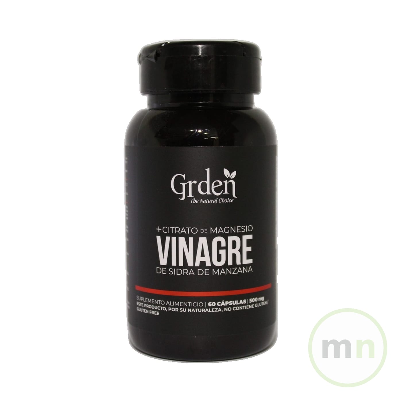 Vinagre de Sidra de Manzana + Citrato de Magnesio 60 Caps Garden