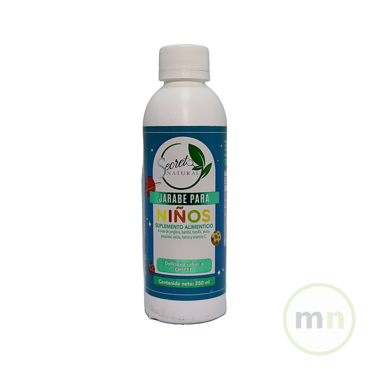 Jarabe para Ninos Sabor Chicle 250 ml - Secreto Natural