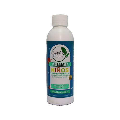Jarabe para Ninos Sabor Chicle 250 ml - Secreto Natural