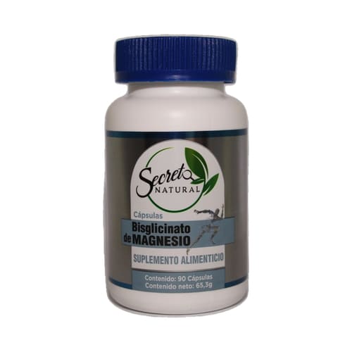 Bisglicinato de Magnesio 90 Caps — Secreto Natural