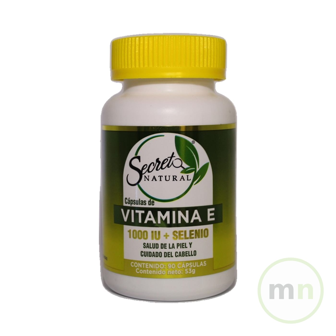 Vitamina E 1000 IU + Selenio – Secreto Natural x90 caps