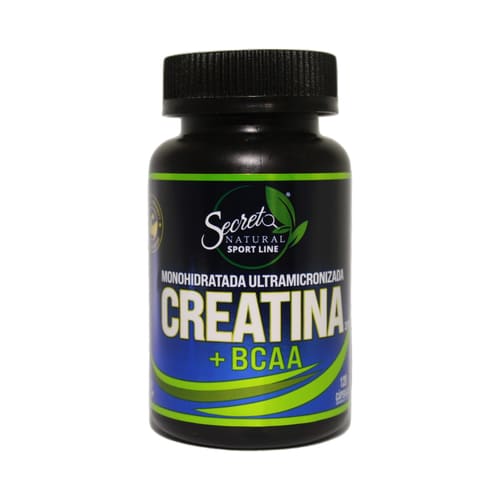 Creatina + BCAA 120 Capsulas - Secreto Natural