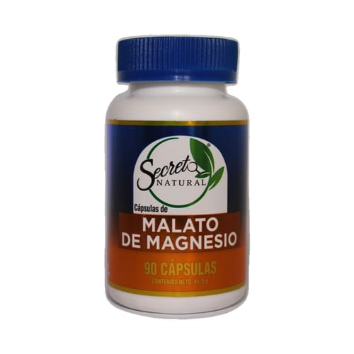 Malato de Magnesio 90 Caps — Secreto Natural