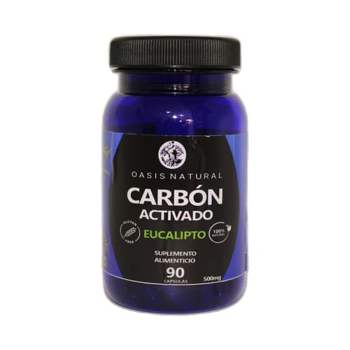 Carbon Activado 90 Capsulas - Oasis