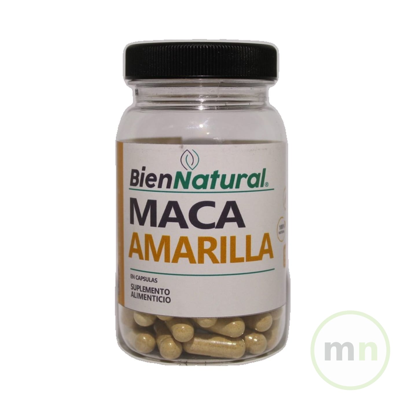 Maca Amarilla 90 Capsulas Bien Natural