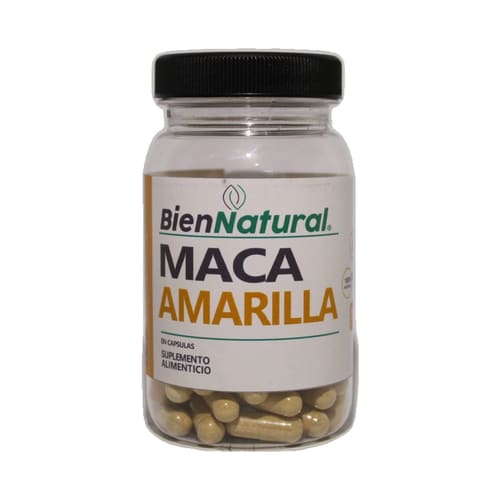 Maca Amarilla 90 Capsulas Bien Natural