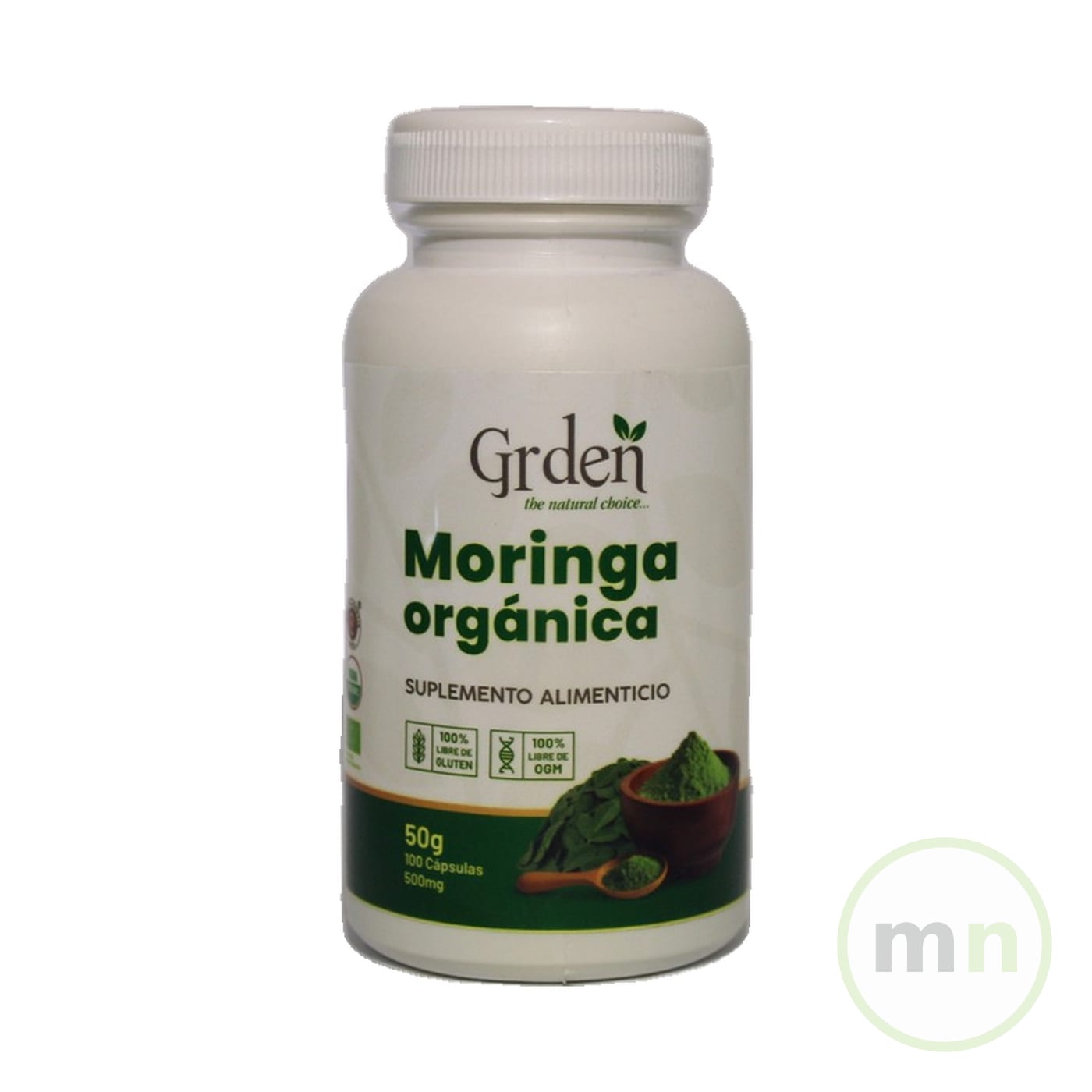 Moringa Organica 100 Caps Garden