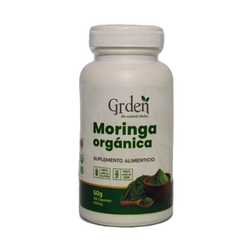 Moringa Organica 100 Caps Garden