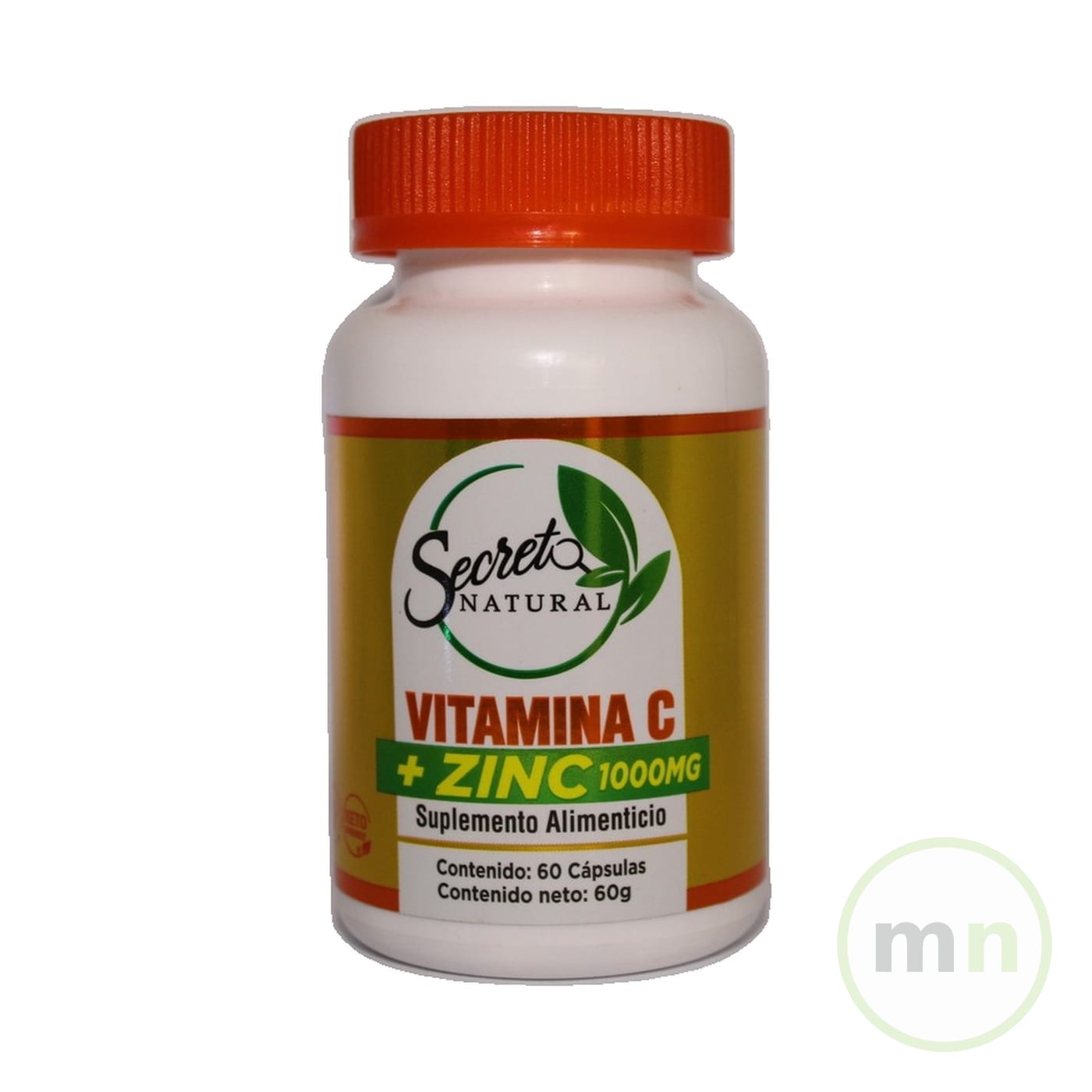 Vitamina C + Zinc Secreto Natural 60 Caps