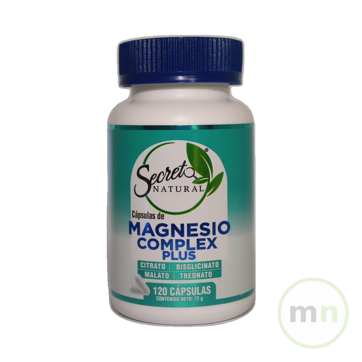 Magnesio Complex Plus 120 Capsulas — Secreto Natural