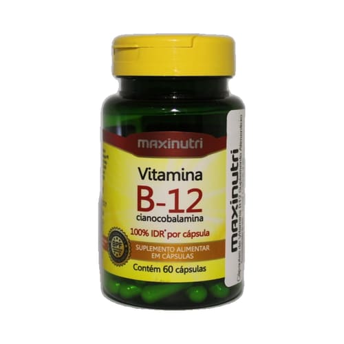MAXINUTRI VITAMINA B12 60 CAPS