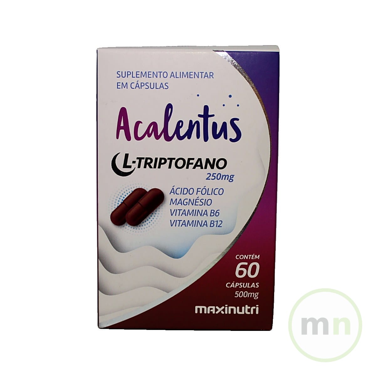 Maxinutri Acalentus L-Triptofano 250 mg — 60 Capsulas