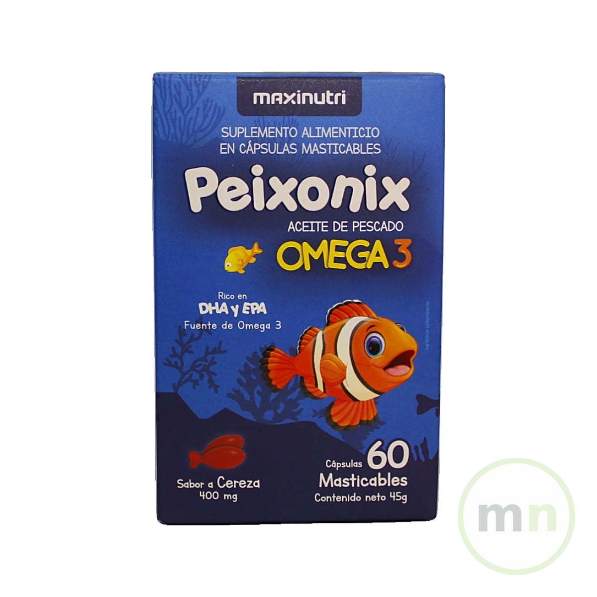 Maxinutri Peixonix Omega 3 x 60 Capsulas Masticables