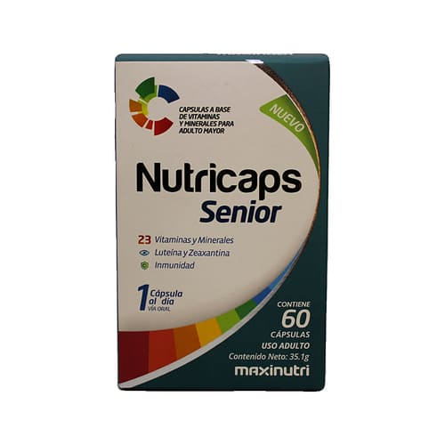 Maxinutri Nutricaps Senior - 60 Capsulas