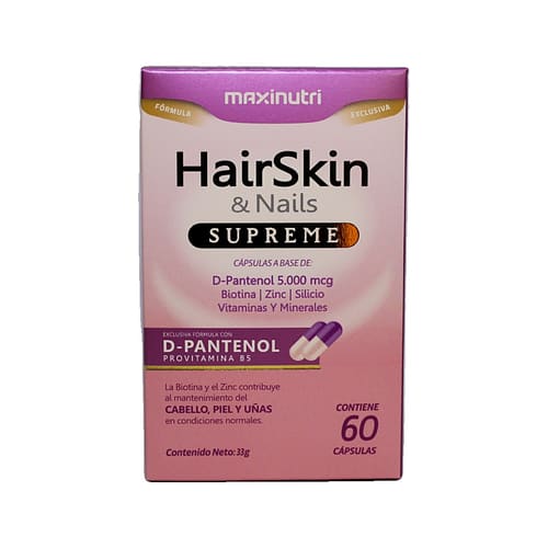 Maxinutri Hair Skin Nails 60 Caps