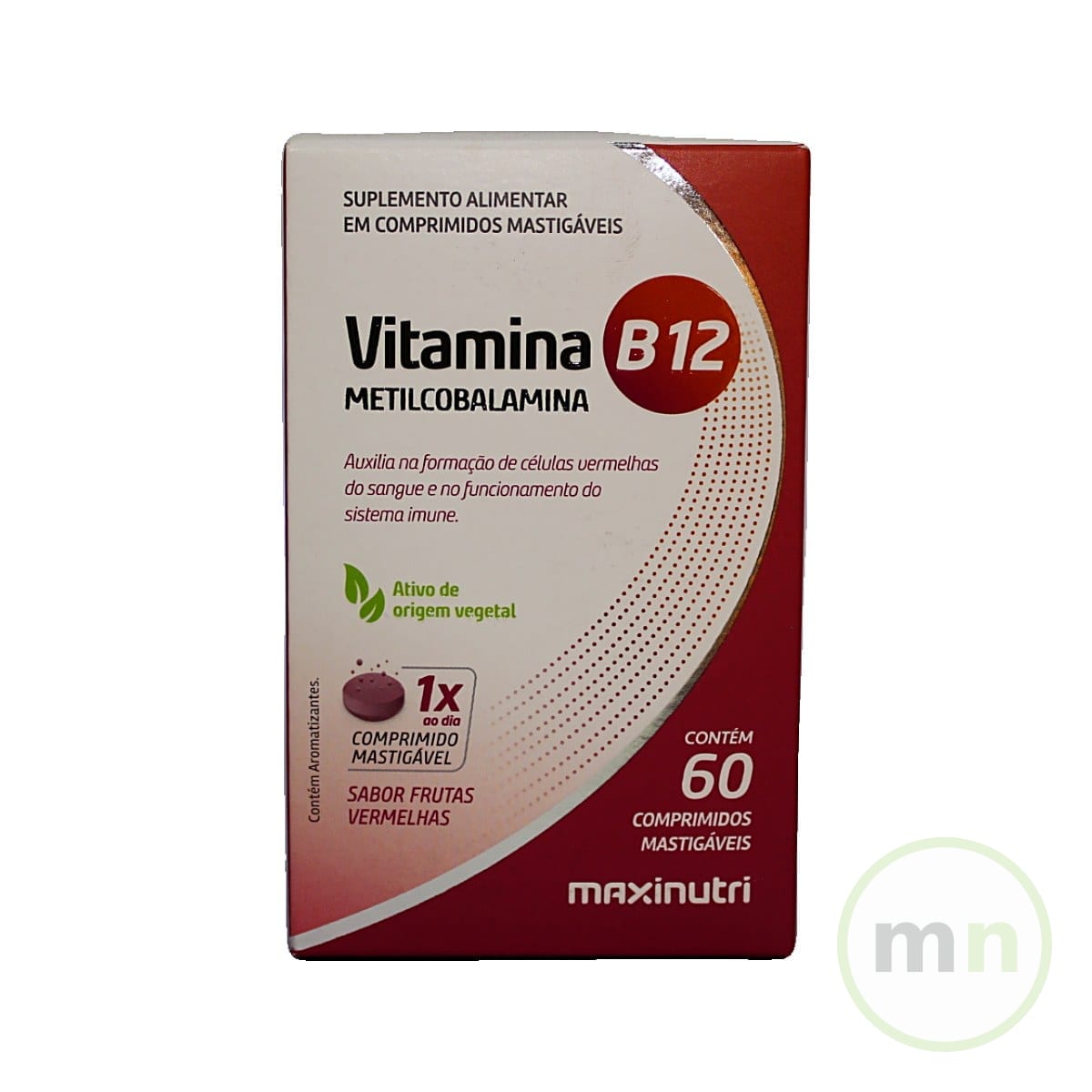 MAXINUTRI Vitamina B12 Masticable 60 Comprimidos