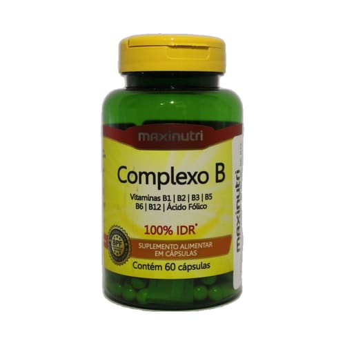 MAXINUTRI Complejo B 60 Capsulas