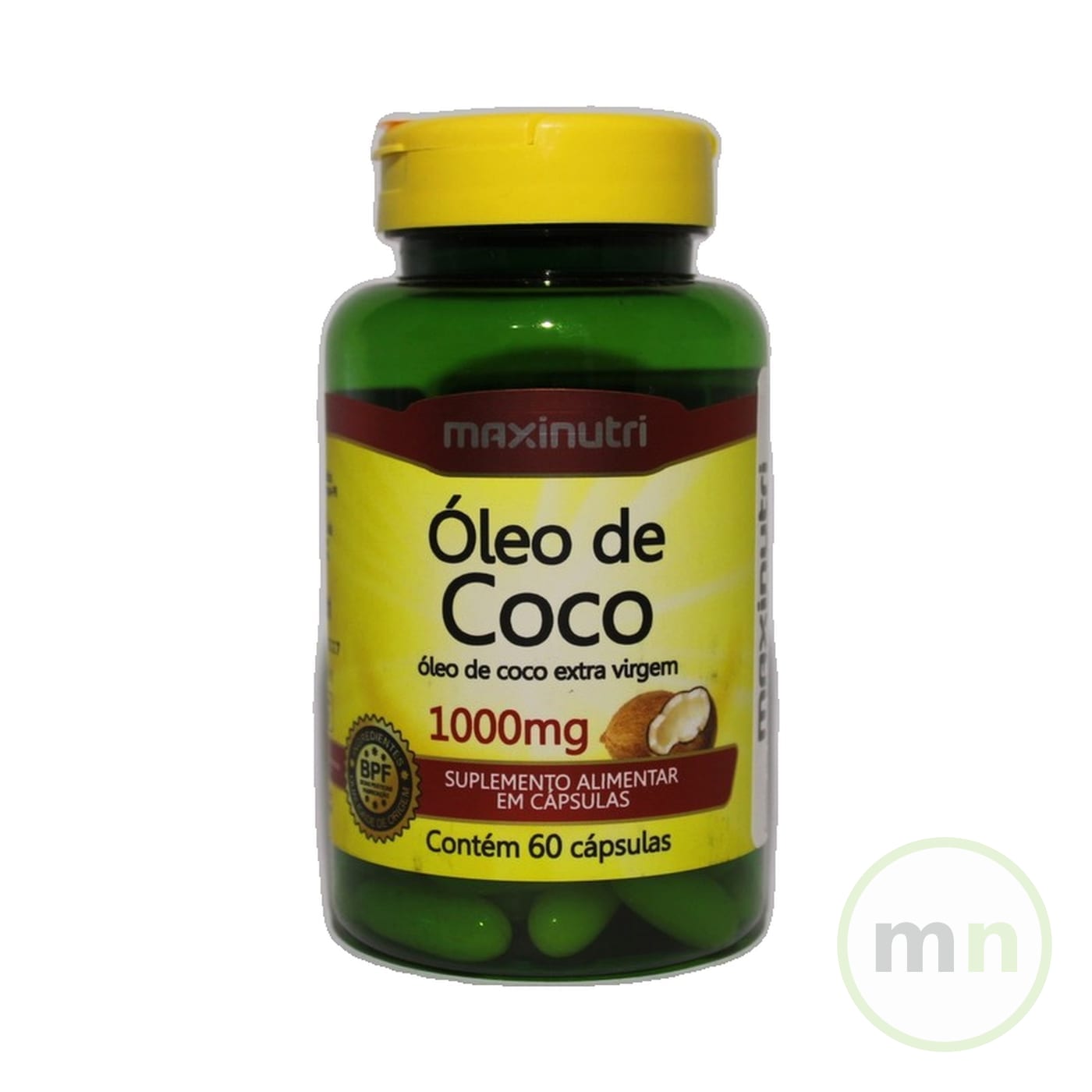 Maxinutri Aceite de Coco Extra Virgen 1000 mg - 60 Capsulas