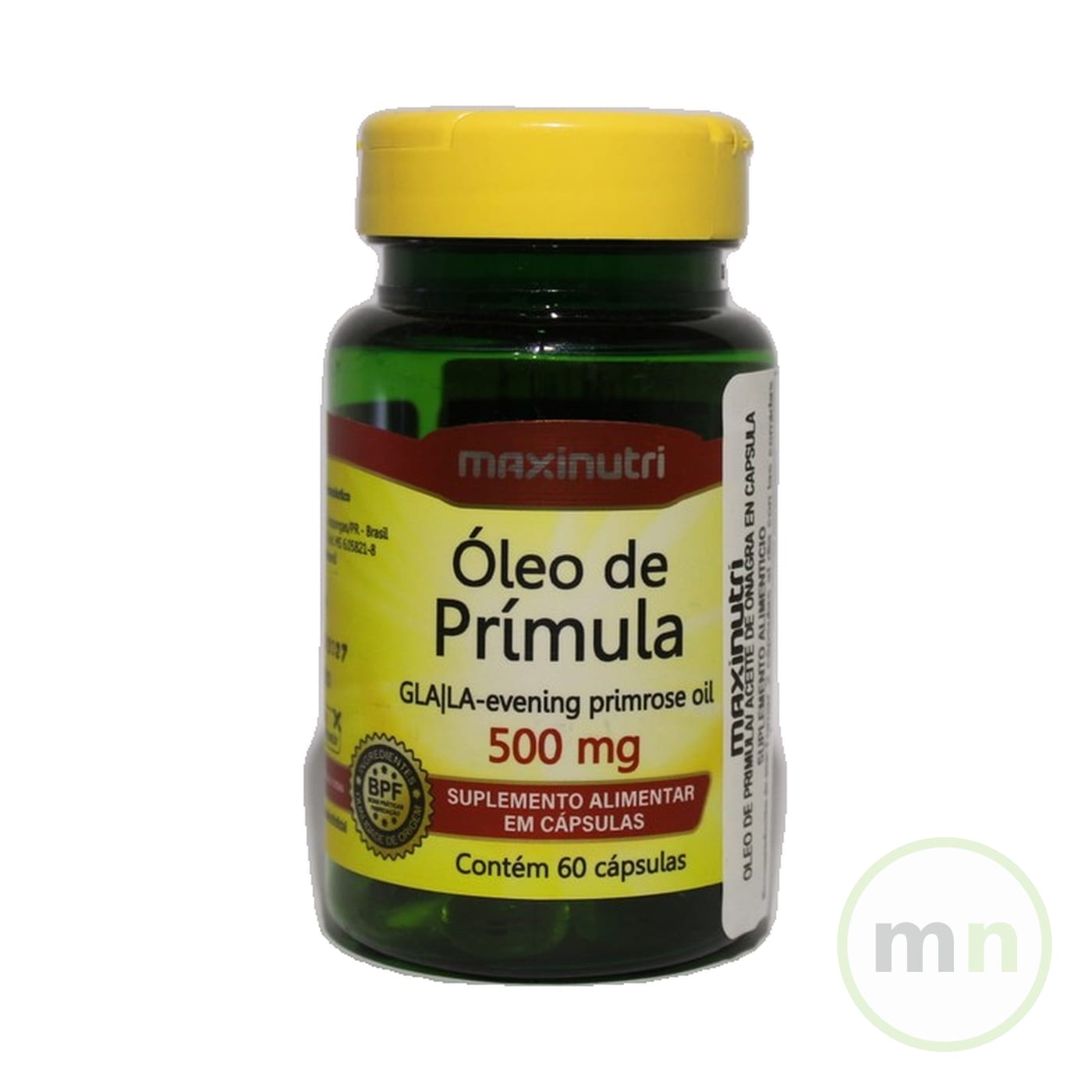 Maxi N- Aceite Primula (Onagra) 60 Capsulas - Maxinutri