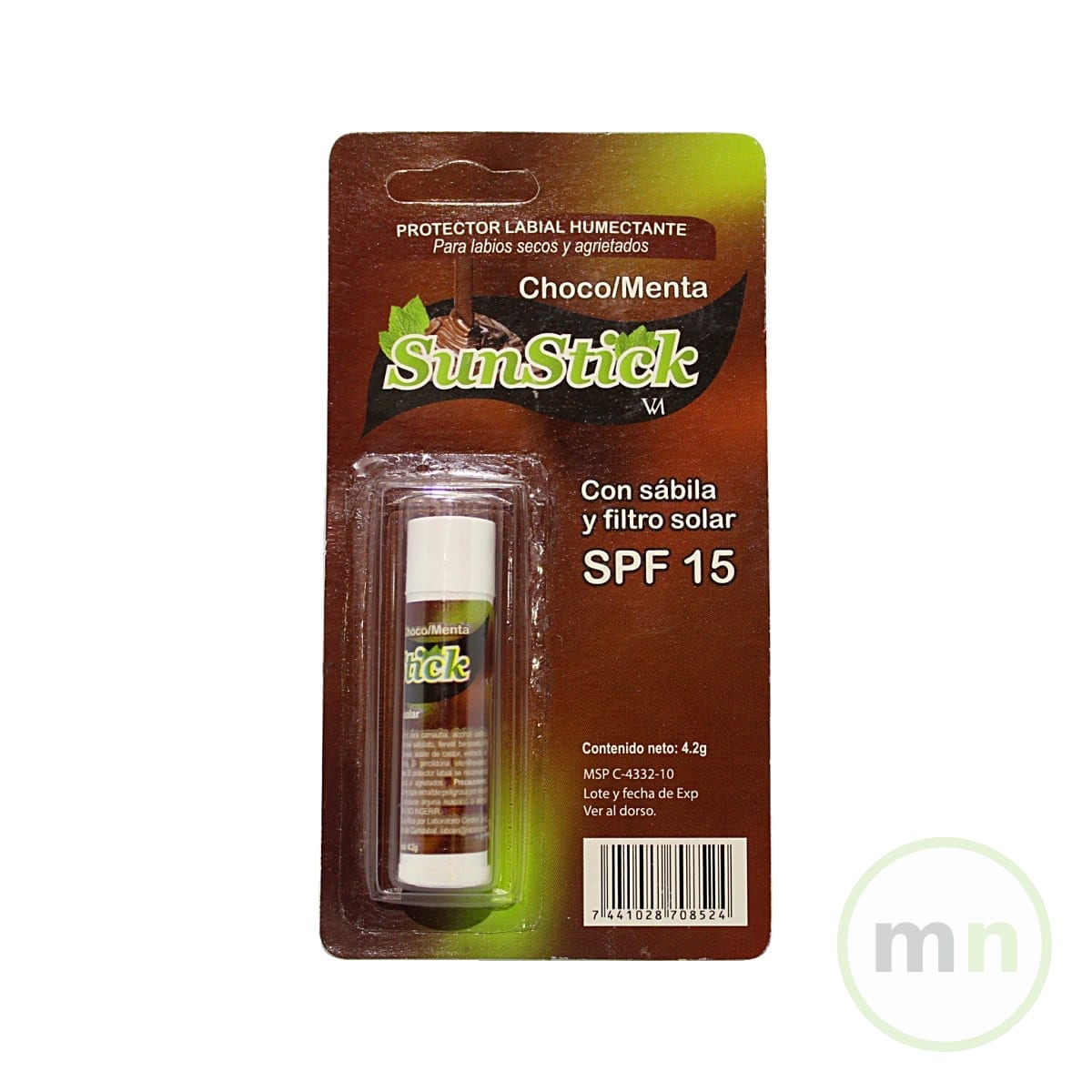 ChapStick Sunstick Chocomenta Pro Labial