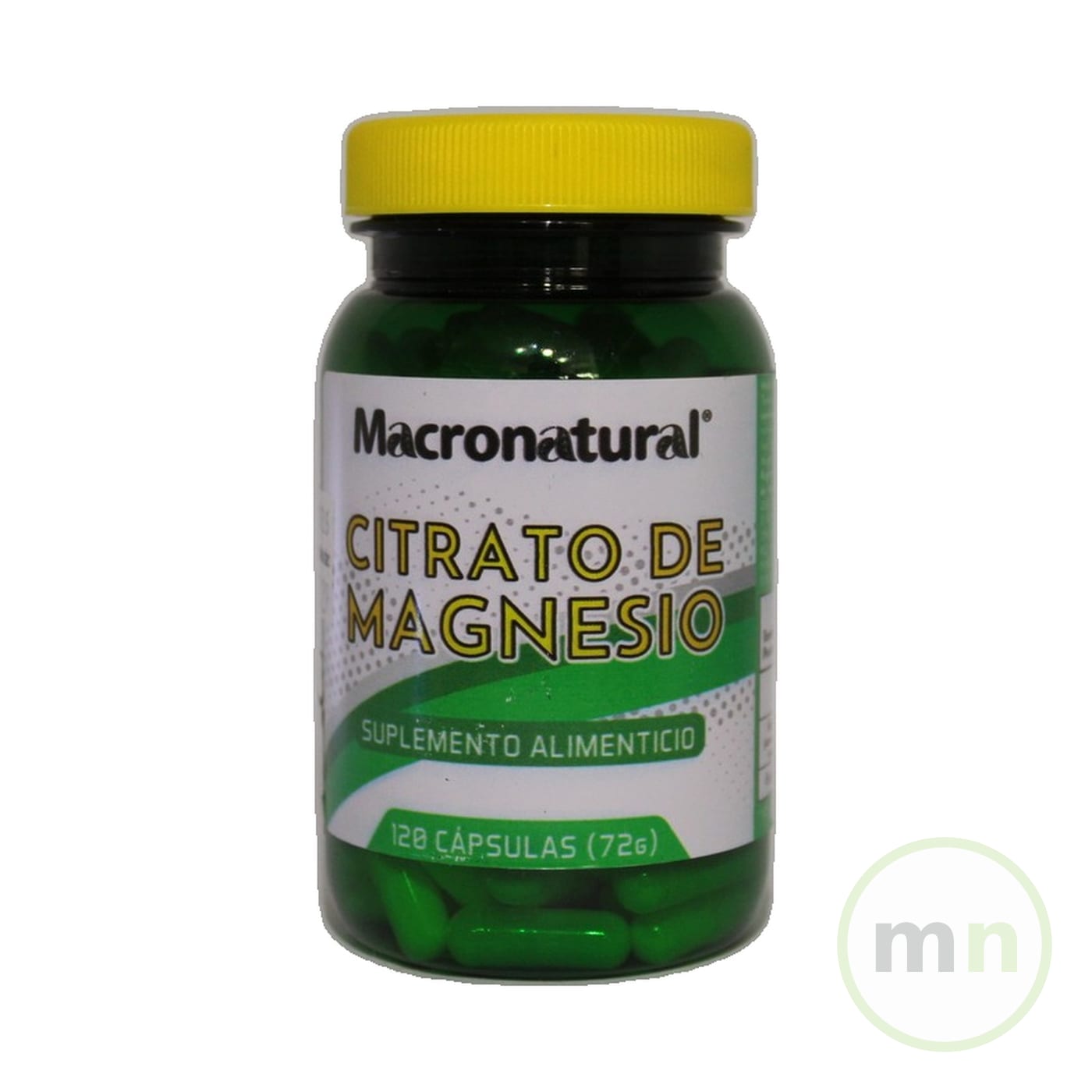CITRATO DE MAGNESIO X 120 CAPS - MACRONATURAL