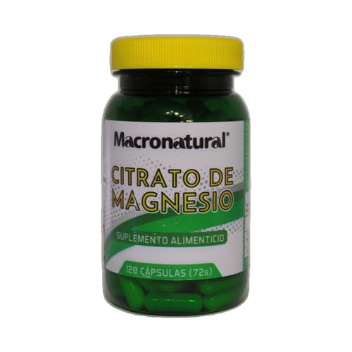 CITRATO DE MAGNESIO X 120 CAPS - MACRONATURAL