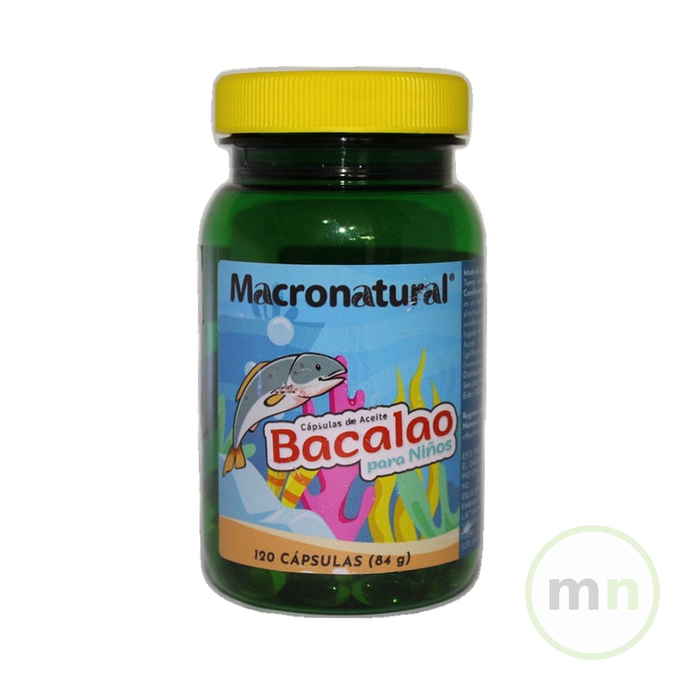 Bacalao Ninos x 120 Caps - Macronatural