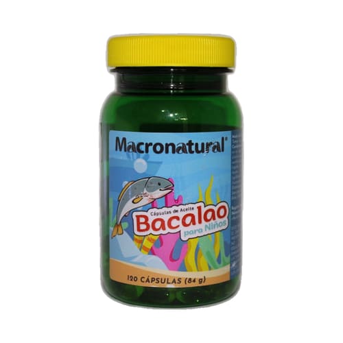 Bacalao Ninos x 120 Caps - Macronatural