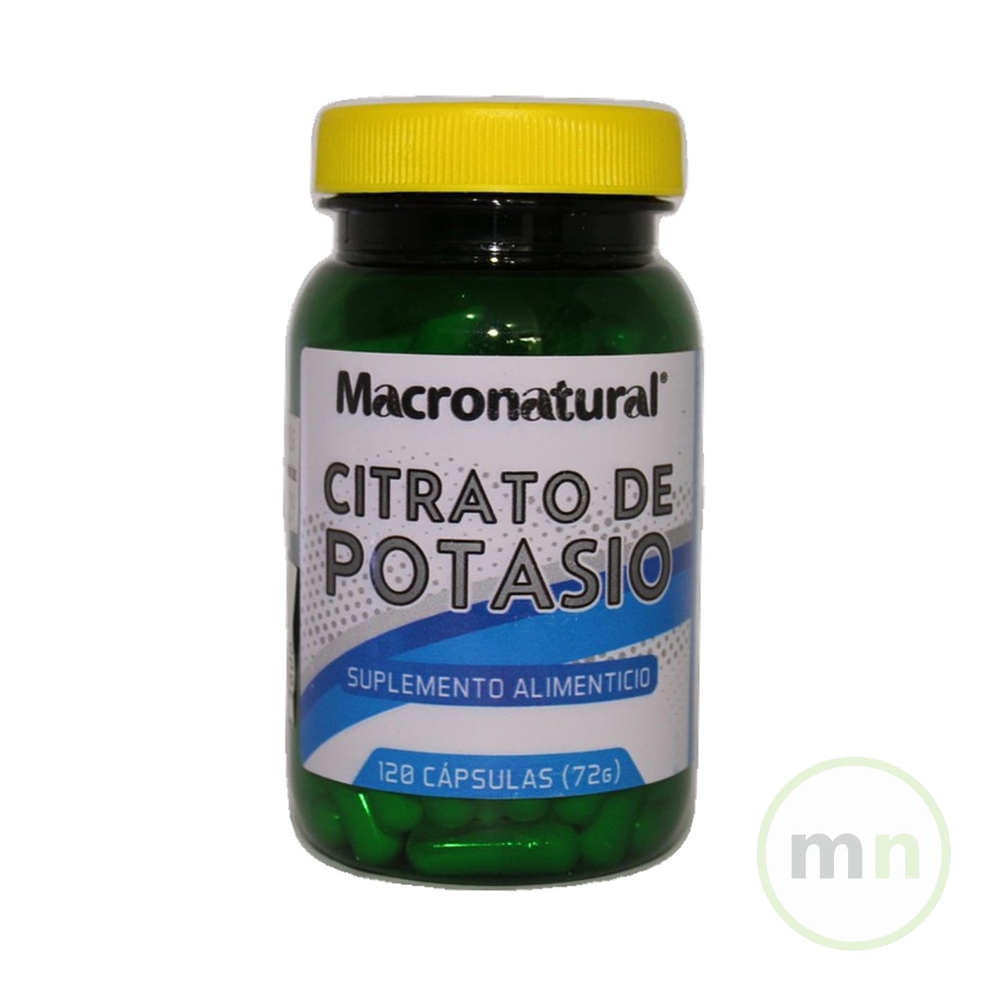 Citrato de Potasio x 120 Caps - Macronatural