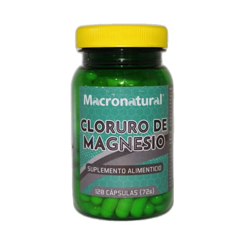 CLORURO DE MAGNESIO X 120 CAP - MACRONATURAL
