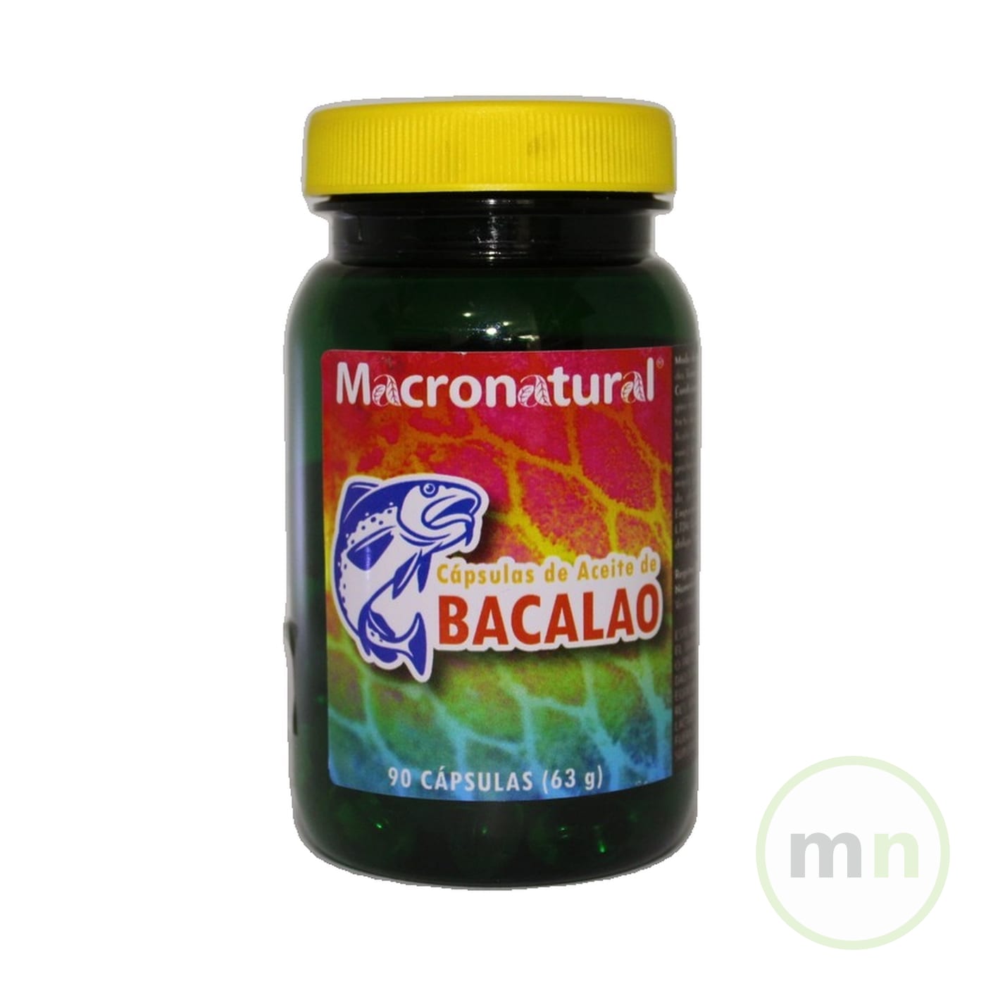 Aceite de Bacalao Adulto x 90 Capsulas - MACRONATURAL