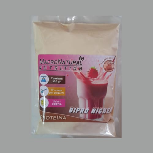 Proteina Nutrition Sabor Fresa 500 gr — Macronatural