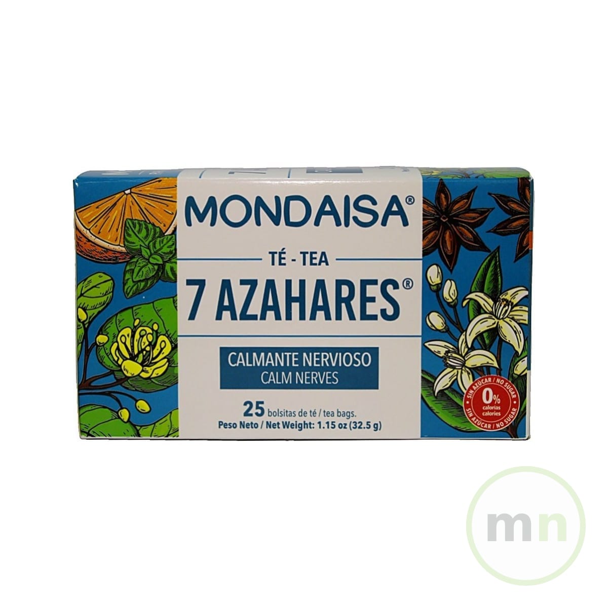 TÉ 7 AZAHARES 25 UNDS LAMINADO