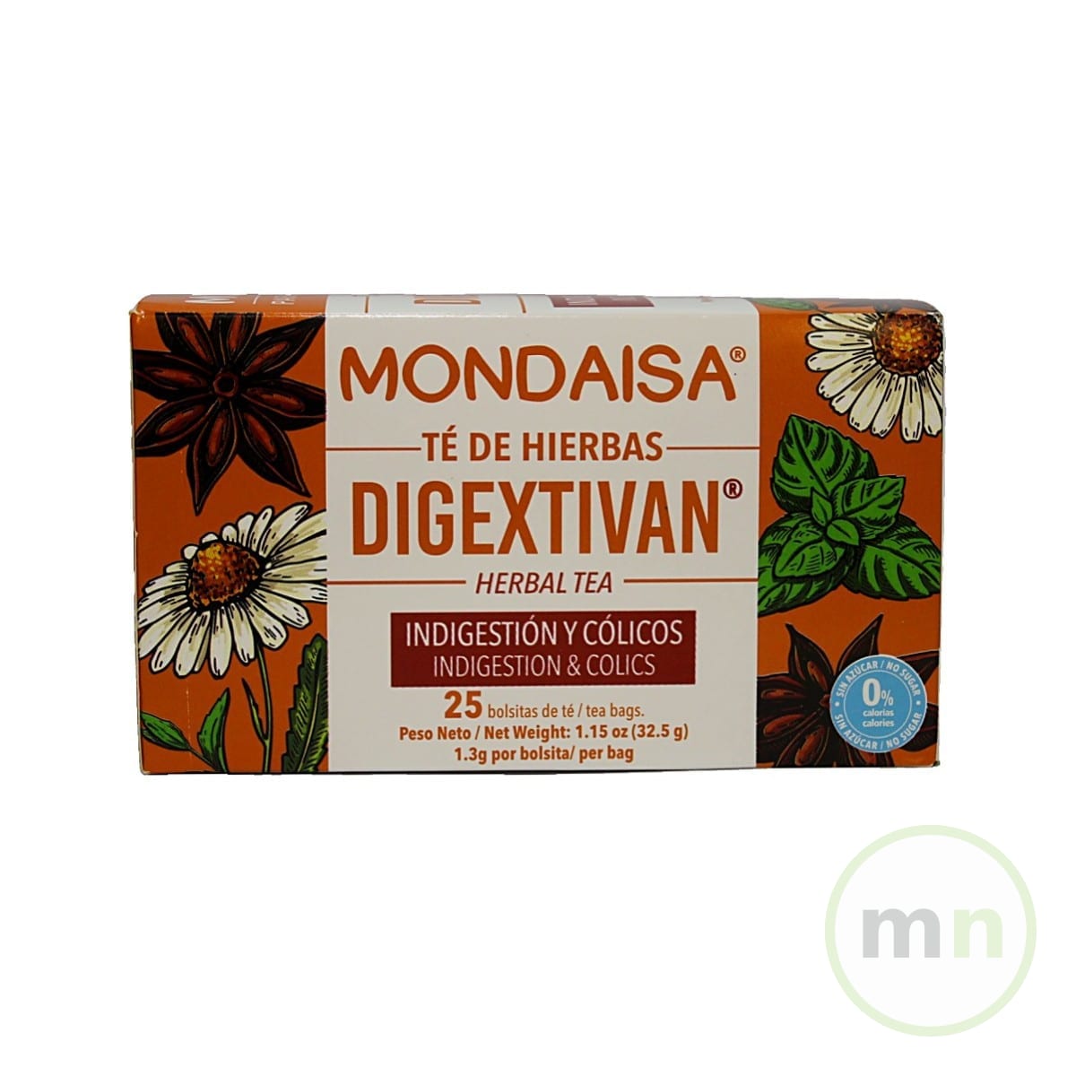 TÉ DIGEXTIVAN 25 UND -32-5 G- LAMINADO